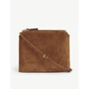 The Row Womens Caramel Shg Nu Mini Suede Cross-body Bag In Caramel Shg