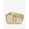 MARC JACOBS MARC JACOBS WOMENS KHAKI SNAPSHOT LEATHER CAMERA BAG,46839931