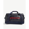 Patagonia Black Hole Logo-print Recycled-woven Duffel Bag In Navy Blue And Black