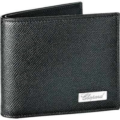 Chopard Il Classico Small Leather Wallet In Black