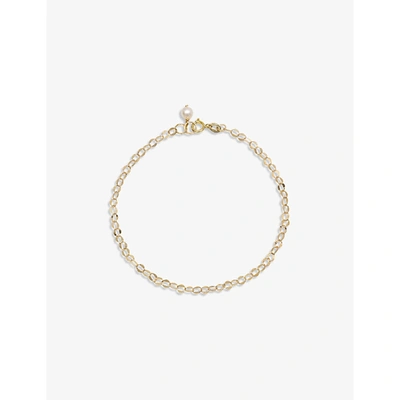The Alkemistry Poppy Finch Shimmer 14ct Recycled Yellow-gold And Freshwater Pearl Bracelet In 14ct Yellow Gold