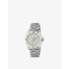 GUCCI GUCCI MENS GREY YA136336 DIVE STAINLESS-STEEL QUARTZ WATCH,47962560