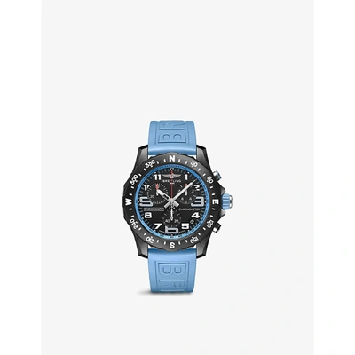 Breitling Mens Blue X82310281b1s1 Endurance Pro Breitlight® And Rubber Quartz Watch