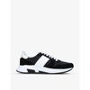 Tom Ford Jagga Panelled Leather Low-top Trainers In Blk/white