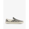 Vans Classic Slip-on 98 Dx Canvas Low-top Trainers In White Black Checkboard