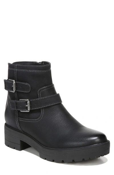 Soul Naturalizer North Buckled Moto Boot In Black