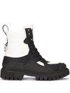 DOLCE & GABBANA CHUNKY SOLE ANKLE BOOTS