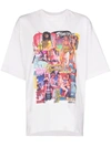 WE11 DONE MOVIE COLLAGE COTTON T-SHIRT