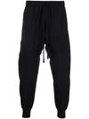 Thom Krom Slim-cut Drawstring Track Pants In Black