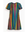 La Doublej Mini Swing Spot-print Dress In Multi