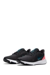 Nike Revolution 5 Running Shoe In 011 Black/dkattl