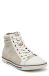 Reaction Kenneth Cole Cesar High Top Sneaker In White