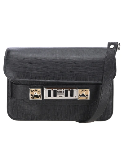 Proenza Schouler Ps11 Mini Classic Bag In Black