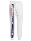Gcds Elevate Your Wardrobe With Chic Cotton Men's Pants In White