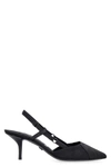 Dolce & Gabbana Pointed Slingback Pumps In Black