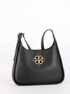 TORY BURCH MILLER SMALL HOBO LEATHER BAG BLACK,82982001