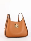 TORY BURCH MILLER SMALL HOBO LEATHER BAG,82982905