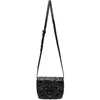 Valentino Garavani Small Atelier 03 Rose Edition Nappa Leather Shoulder Bag In Black