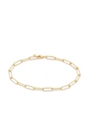 Monica Vinader Alta Textured Chain Bracelet In Gold