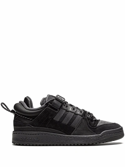 Adidas Originals X Bad Bunny Forum Buckle Low Sneakers In Black