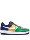Nike Air Force 1/1 "black/multi Color" Sneakers In Black