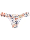 Lygia & Nanny Calça Ritz Estampada Bikini Bottoms In Neutrals