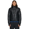 MONCLER BLACK PACKABLE DOWN QUILTED JACKET