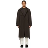 THE ROW BROWN COTTON OMAR TRENCH COAT