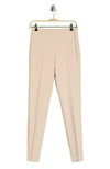 Akris 'melissa' Slim Techno Cotton Ankle Pants In 333-moonstone