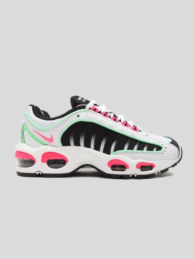 Nike Air Max Tailwind "hyper Pink/illusion Green" Sneakers In White/hyper Pink/black