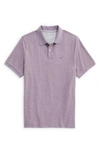 Vineyard Vines Edgartown Piqué Performance Polo In Washed Purple