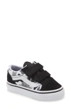 Vans Kids' Old Skool Sneaker In Camo/ Black/ True White