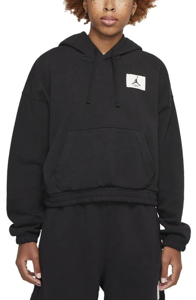 Jordan Women's  Essentials Fleece Hoodie (plus Size) In Black