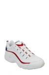 Easy Spirit Womens Performance Lifestyle Athletic And Training Shoes In White/ Barbados Cherry