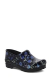 Dansko Professional Clog In Blue Garden