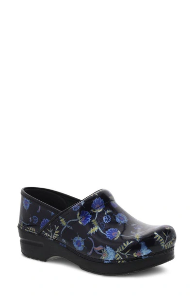 Dansko Professional Clog In Blue Garden