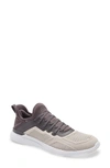Apl Athletic Propulsion Labs Techloom Tracer Knit Training Shoe In Asteroid / Clay / White