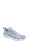 Apl Athletic Propulsion Labs Techloom Tracer Knit Training Shoe In Frozen Grey / White