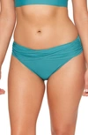 Bleu By Rod Beattie Kore Sarong Hipster Bikini Bottoms In Tahitian