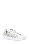 ALAÏA PERFORATED LACE-UP SNEAKER,AA3T010CK097