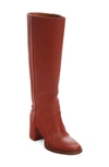 Chloé Edith Pull-on Boot In Terracotta