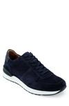 Vellapais Vellepais Reggie Leather Sneaker In Navy Blue