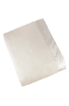 Melange Plaza Silk Blend Blanket In Ivory