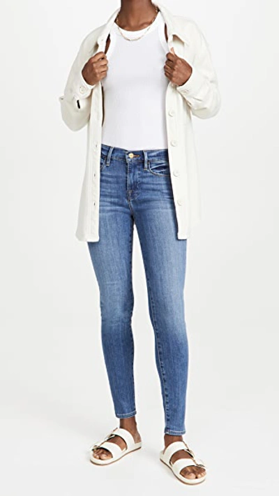 Frame Le Skinny Jeans In Poe