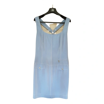 Pre-owned Claude Montana Dress In Blue
