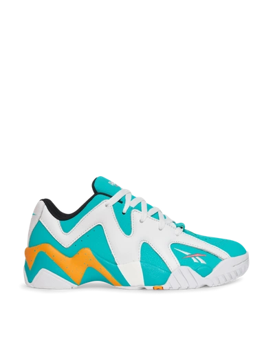 Reebok Kamikaze Ii Low Sneakers Gx6120 In White,aqua