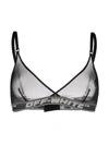 Off-white Logo-band Triangle Bra