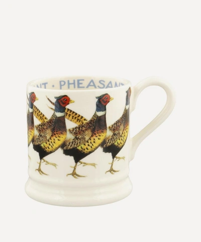 Emma Bridgewater Pheasant Half-pint Mug In Multicoloured