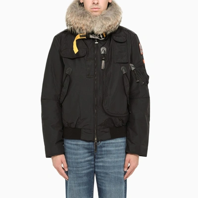 Parajumpers Black Gobi Spring Bomber Jacket