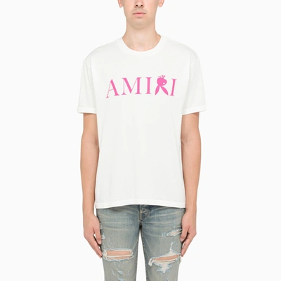 Amiri White Playboy Edition Reverse Bunny T-shirt